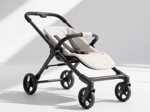 Poussette bébé en fibre de carbone-Design léger et protection anti-collision - Product Image 2