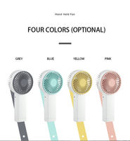 Vente en gros de mini ventilateurs portables personnalisables et pliables en plastique pour usage domestique Cadeaux d'entreprise