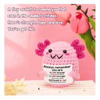 Kit de Juguetes de Ganchillo y Tejido a Mano, Estilo Animal 3D, Marca Toysrunner, Certificado CE, para Todas las Edades