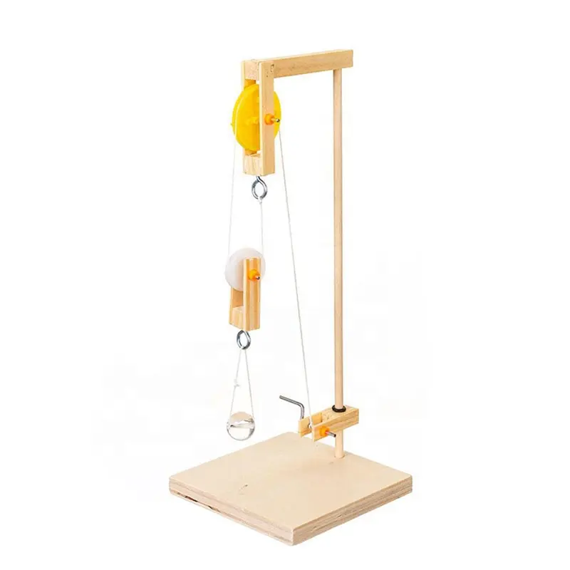 BRICOLAGE Expérience Scientifique Modèle Kits de Construction Manuel Grue Jouet D'apprentissage Jouets Éducatifs Pour Bébé Cadeaux