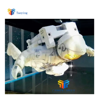 Écran de projection holographique d'intérieur en gaze transparente à mailles holographiques suspendues en 3D