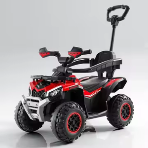 Op batterijen werkende PP 4-wiel loopfiets met afstandsbediening voor kinderen van 2-4 jaar - kinderduwauto - Product Image 2
