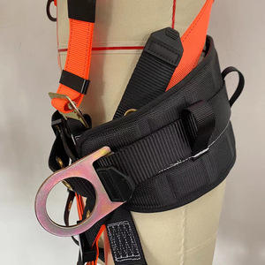 Cinto de Segurança de 5 Pontos para Proteção Contra Quedas em Trabalho em Altura, Cinto D-Ring com Almofadas para Lombar e Ombros, Cinto de Segurança de Corpo Inteiro - Product Image 4