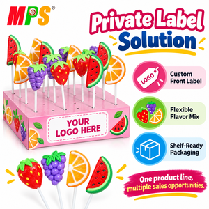 12g Assorted Candy Sticks Mix Fruit Lollipop Candy Sweet <strong>Confectionery</strong> - Product Image 4