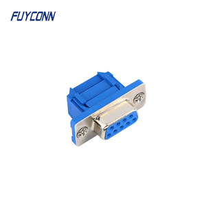 9pin Uốn Tóc bồng IDC cáp phẳng Ribbon DB 9pin Dsub kết nối, 9pin nữ Ribbon D-SUB kết nối - Product Image 3