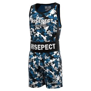 Ensembles de boxe RISE durables à motif camouflage, maillots de boxe et justaucorps pour le kickboxing et les combats en cage - Product Image 3