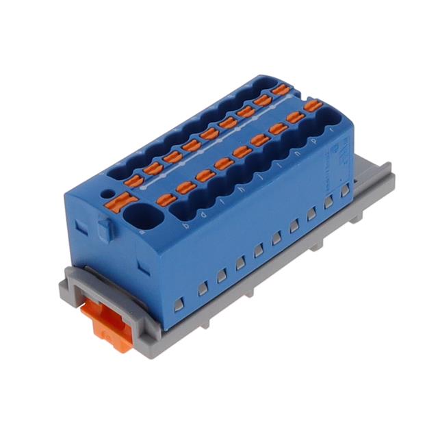 Phoenix 1047455 PTFIX 4/18X1 5-NS35 BU - Linear Pinning