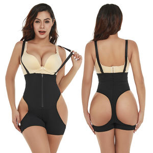 Service personnalisé Short moulant respirant à séchage rapide <span class=keywords><strong>Gaine</strong></span> pour string des fesses avec compression <span class=keywords><strong>abdominale</strong></span> Améliorateur de culottes et de shorts - Product Image 1