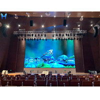 Panneau d'écran LED GOB P2.5 640x480mm 3840Hz à assemblage sans soudure, mural, pour intérieur, idéal pour les conférences