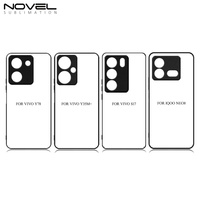 Coques de téléphone personnalisées en TPU 2D par sublimation pour Vivo IQOO Neo8/iQOO 11/iQ00/Z7 5G, ajustement parfait, antichoc, étanches et anti-rayures