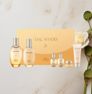 WHOO Gong Jin Hyang Set Reafirmante para el Cuidado de la Piel 2P Tónico Antiedad + Emulsión 150ml y 110ml Cuidado Facial Coreano de Lujo - Product Image 3