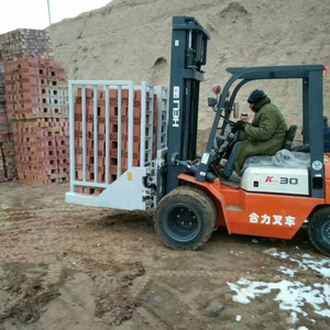 Penjepit Bata untuk Forklift, Penjepit Blok Beton untuk Forklift, Pabrik Bata di Lokasi Pembangunan Wontonne - Product Image 3