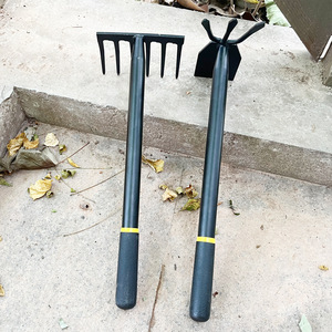 Manganese Steel Iron Shovel Hoe Rake Mini Flower Shovel Outdoor Digging <b>Tools</b> <b>Gardening</b> Beach Wild Vegetable Picking Model PS273 - Product Image 5