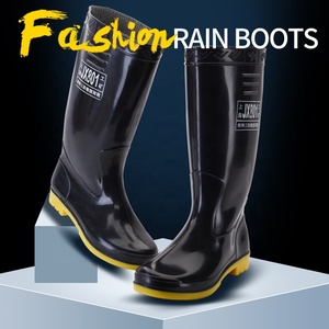 Chaussures de jardin imperméables unisexes Bottes de pluie pour femmes Chaussures de lavage de voiture pour hommes Chaussures de jardinage en caoutchouc pour hommes - Product Image 5