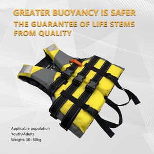 성인과 청소년을위한 EPE 폼 구명 조끼 응급 구조 수영 스포츠 재킷 안전 구명 조끼 보트 용 PFD - Product Image 3