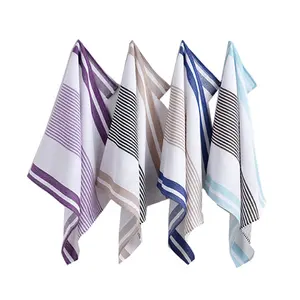 White plain cheap tea towel home textile kitchen towel for kitchen use