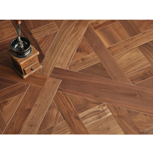 Parquet in noce per interni di alta classe massiccio 600x600x15(2)mm parquet in legno di noce americano versailles - Product Image 3