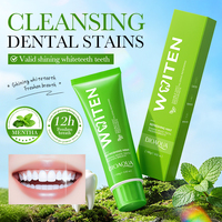 BIOAQUA Dentifrice Double Menthe en Gros, Haleine Fraîche Longue Durée, Approvisionnement Direct Usine, Prix Usine, Marque Privée