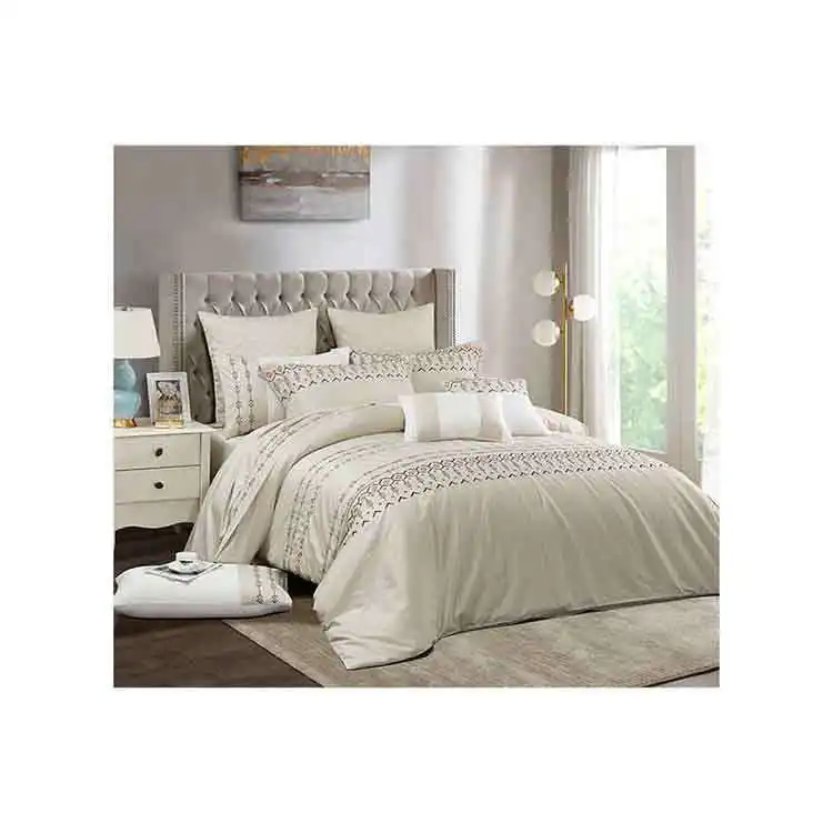 2021 New High-end Listing Printed Duvet Covers Cotton Bedding Set