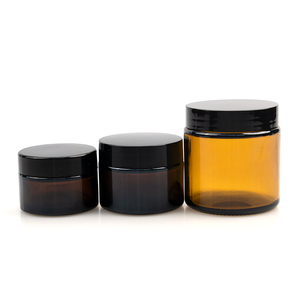 ADVANTRIO PACKAGING Atacado: Potes de Vidro Âmbar Ecológicos de <span class=keywords><strong>20g</strong></span>, 30g, 50g com Tampa Rosqueável para Cuidados Faciais e Corporais - Product Image 1