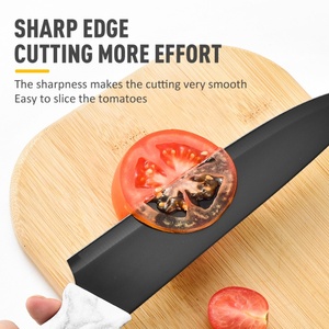 7 Pieces Professional <b>Kitchen</b> Chef <b>Knife</b> Ultra <b>Sharp</b> <b>Kitchen</b> <b>Knives</b> Stainless Steel <b>Kitchen</b> <b>Knife</b> Set with Block - Product Image 5