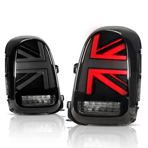 Luces Traseras LED para <span class=keywords><strong>MINI</strong></span> Cooper <span class=keywords><strong>Countryman</strong></span> F60 2017-2020, 12V 4000 Lm, Señales de Giro Secuenciales, Lente Transparente, Nueva Animación de Encendido - Product Image 3