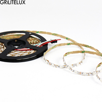 Tira de LED RGB WS2812B en Forma de Zigzag, Plegable y Cortable, 5V 60LEDs/m, Ultrafina de 6mm, PCB Flexible, Direccionable Individualmente