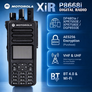 Radio portable professionnelle XiR P8668i, numérique VHF, GPS, étanche, clavier complet, longue portée, talkie-walkie - Product Image 5