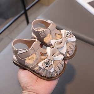 Sandales d'été pour filles, nouveau style, chaussures de marche pour bébés filles, version coréenne, chaussures pour enfants, chaussures de princesse mignonnes pour nourrissons - Product Image 2