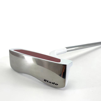 Logo personnalisé OEM de haute qualité Putter de golf pour droitier Face fraisée CNC avec lame en acier inoxydable moulé