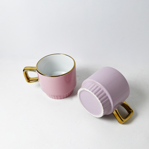 Tazza in Ceramica Bicolore Colorata Best Seller, Tazza in Porcellana con Stampa Serigrafica e Finitura Elettroplaccata - Product Image 2
