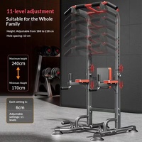 Barre de traction autoportante en acier sans perçage pour usage domestique, équipement de gym multifonctionnel, barre de fitness intérieure pour entraînements à domicile