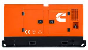 仅靠电力运行的柴油发电机 100kVA 三相静音型 ATS 飞轮发电机 220V-400V 型号 P-CU100 - Product Image 2