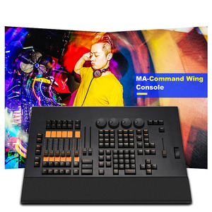 Consola de Iluminación Profesional para Escenarios SHTX de Alta Calidad, Controlador MA2 DMX512, Ala de Comando MA con Estuche de Transporte y Fader Wing para <span class=keywords><strong>PC</strong></span> - Product Image 2