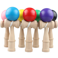 OEM y ODM personalizar al por mayor nueva venta caliente Kendama bolas juguete japonés EE. UU. Niños Jumbo juguete de madera Kendama