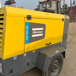 Compresseur à vis diesel XAS 400 avec moteur Cummins, pompe 400 CFM 7 bars pour <span class=keywords><strong>marteau</strong></span>-<span class=keywords><strong>piqueur</strong></span> d'exploitation minière en ciel ouvert - Product Image 6