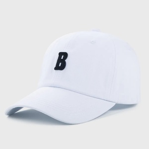 หมวกเบสบอลปักลายตัวอักษร 6 แผง คุณภาพสูง แฟชั่นผ้าฝ้ายนุ่ม สไตล์ Trucker Dad Hat กันน้ำ - Product Image 2