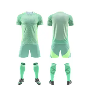 ג'רזי כדורגל חדש למועדון 2023-2024 גברים בגדי כדורגל מהירים יבשים בגדי ספורט סט ג'רזי כדורגל סובלימציה מותאם אישית