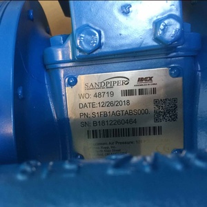 S1FB1A1WABS000 Sandpiper bomba de diafragma neumática agente - Product Image 5