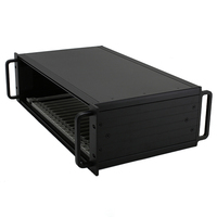 Boîtier de châssis en alliage d'aluminium 3U personnalisé SNR SR-C127, protection IP54, pour serveur hôte de système de planification CPCI ATCA VPX