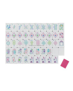 Mahjong américain sur mesure à 4 couches, modèle 190, tuiles en acrylique en forme d'éléphant, 160 cartes, jeu élégant et luxueux pour adultes - Product Image 3
