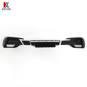 T6.1 cubierta de luz antiniebla parachoques delantero insertos inferiores moldura de rejilla para <span class=keywords><strong>Volkswagen</strong></span> v-w Transporter T61 2020-2024 - Product Image 4