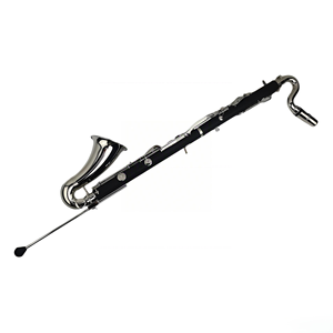 <span class=keywords><strong>Clarinete</strong></span> bajo <span class=keywords><strong>de</strong></span> alta calidad Eastern Music Bb19 con llaves, tipo Selmer, cuerpo <span class=keywords><strong>de</strong></span> ebonita niquelada con acabado <span class=keywords><strong>de</strong></span> textura <span class=keywords><strong>de</strong></span> madera para interpretación. - Product Image 2