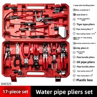 Jeu de 16 pinces à collier pour tuyaux automobiles en acier, manuelles, personnalisables OEM, haute dureté, durables, outil de démontage de cage à billes