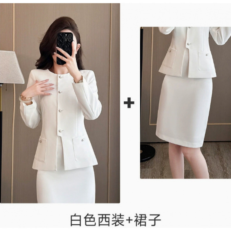 White coat dress