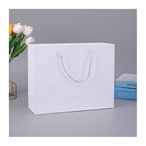 Borsa regalo per lo Shopping stampata personalizzata per l'imballaggio con Logo/negozio al dettaglio di piccole imprese sacchetti di carta di lusso in cartone - Product Image 2