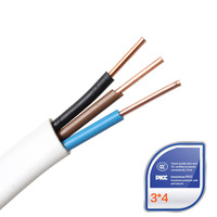 Kabel Daya Fleksibel PVC Bersertifikasi Eropa VDE 70 ℃   Kabel Listrik Rumah 300/500 2/3/4/5 Core untuk Aplikasi Bangunan