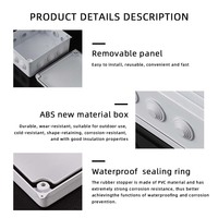 Boîtier de jonction extérieur étanche IP65 en ABS pour interrupteur et prise, idéal pour la surveillance et les instruments électroniques – 300*250*120 – Vente chaude ENRIV