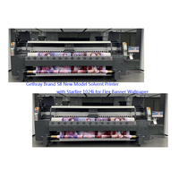 Guangzhou Gethray S8 nuevo modelo 10ft impresora de gran formato de 3,2 m de Plotter de inyección de tinta con Konica 5012i 1024i 4H Starfire cabezal de impresión