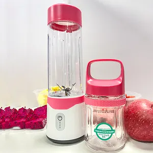 500ml Portable Juicing Cup 6-Blade USB Home Fruit and Vegetable Blender